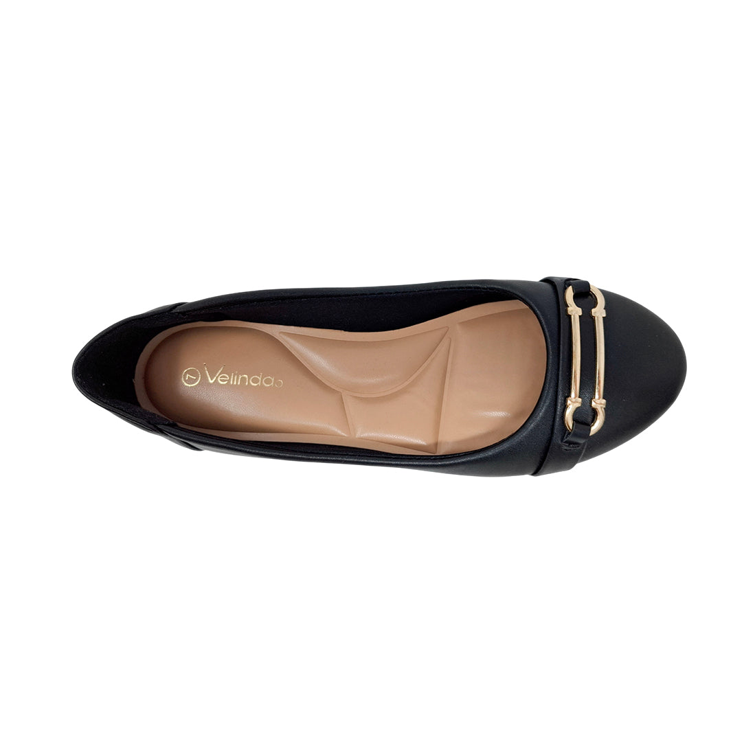 Ballerinas Mar para mujer color negro