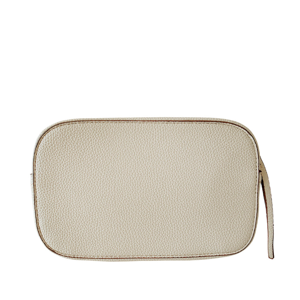 Cartera crossbody Alanna para mujer color taupe