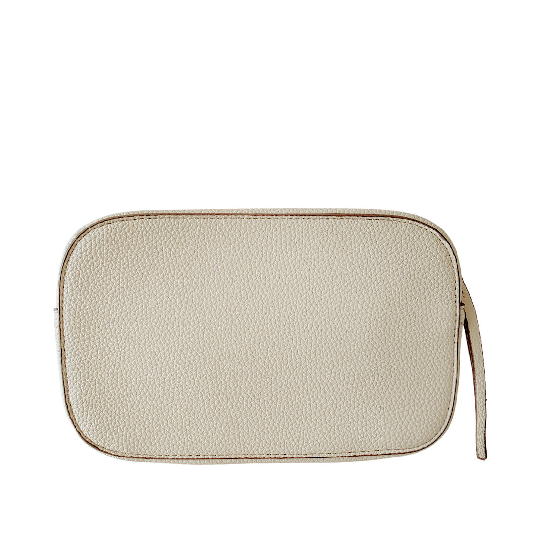 Cartera crossbody Alanna para mujer color taupe