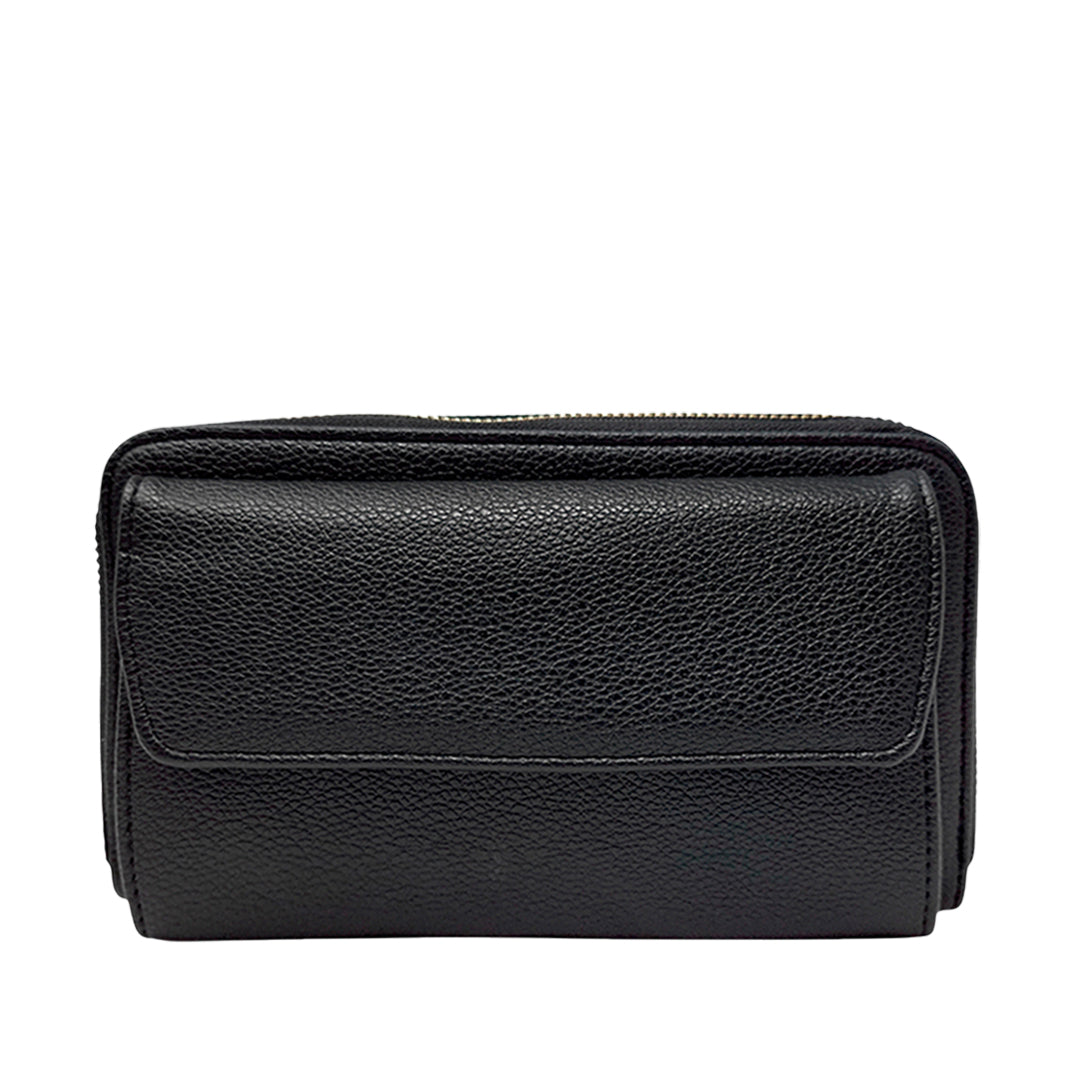 Billetera Lara para mujer color negro