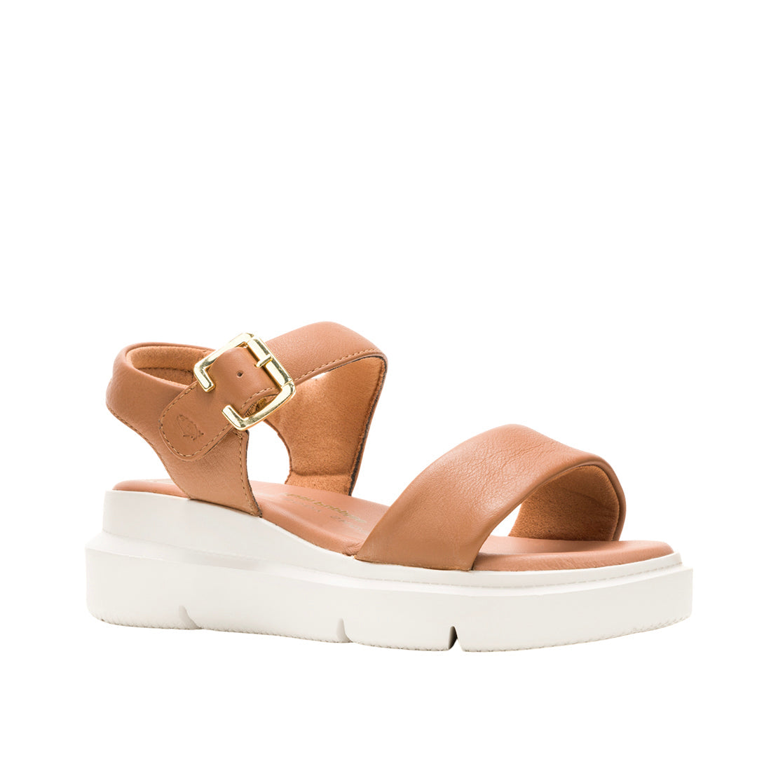 Sandalias de cuña Uplift Strap para mujer color tan