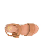 Sandalias de cuña Uplift Strap para mujer color tan