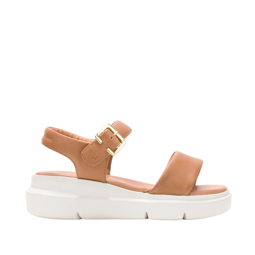 Sandalias de cuña Uplift Strap para mujer color tan