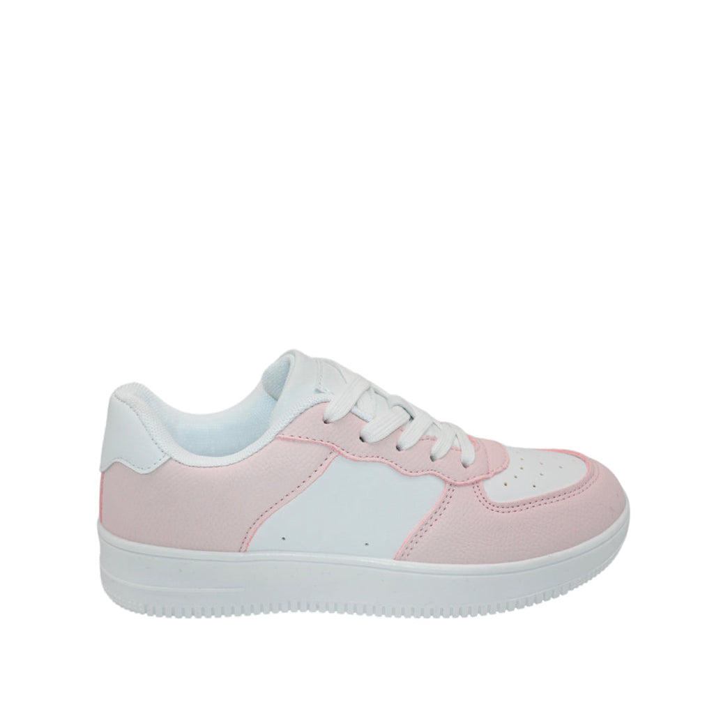 Tennis Lea para niña color rosado