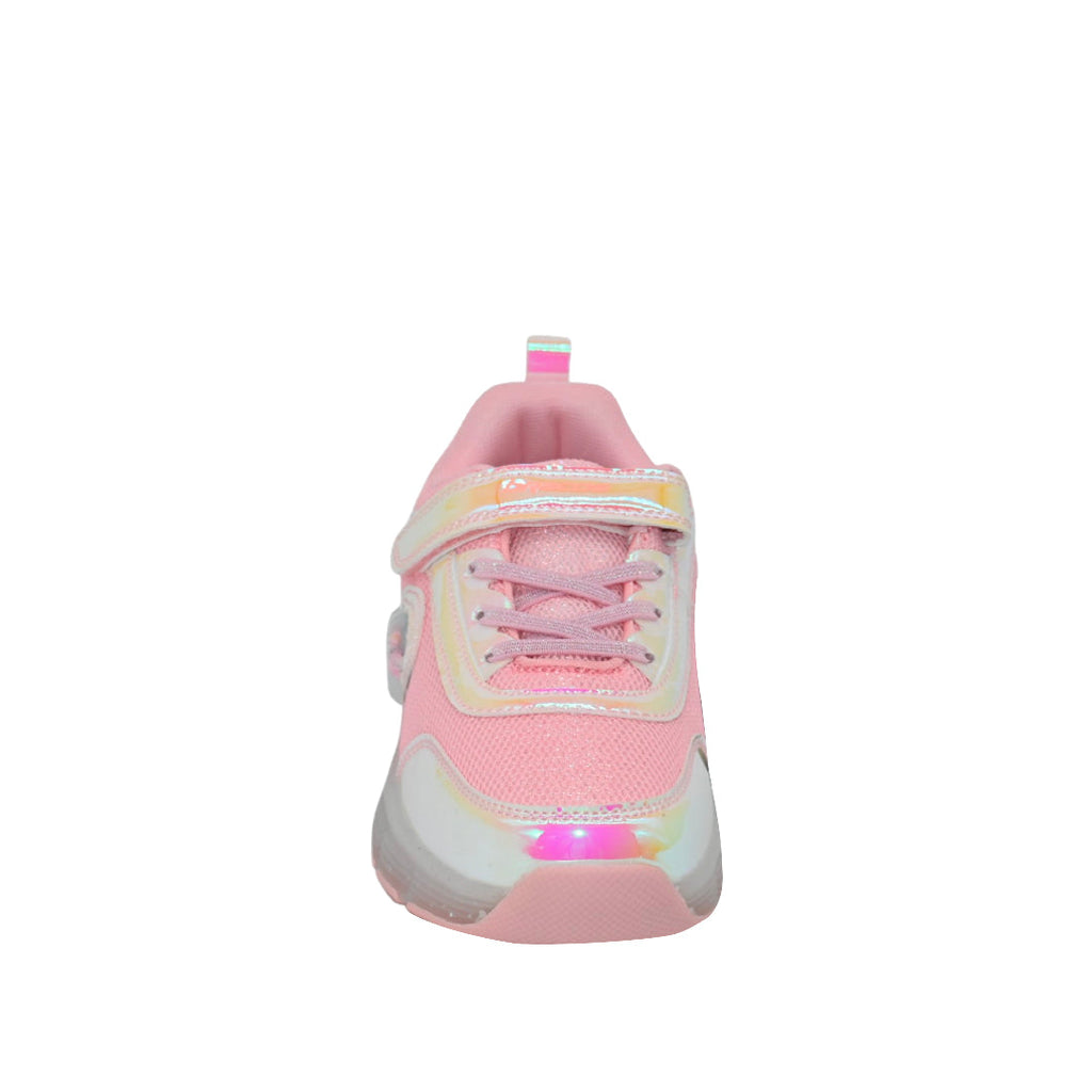 Sneakers con luces Rhinarol para niña color blush