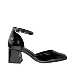 Tacones ankle strap Yolly para mujer color negro