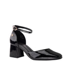 Tacones ankle strap Yolly para mujer color negro