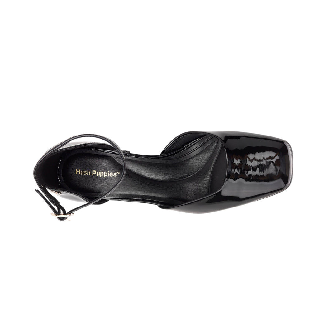 Tacones ankle strap Yolly para mujer color negro