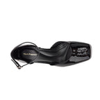 Tacones ankle strap Yolly para mujer color negro
