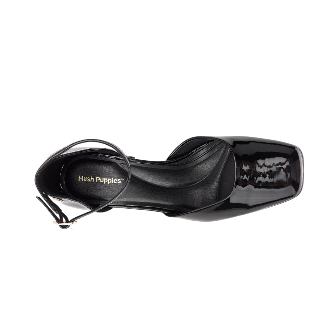 Tacones ankle strap Yolly para mujer color negro
