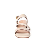 Sandalias slingback Lucrecia para mujer color beige