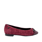 Ballerinas Soma para mujer color burgundy