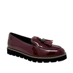 Mocasines Jazlyn 2 para mujer color burgundy