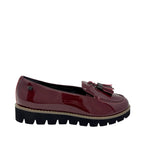 Mocasines Jazlyn 2 para mujer color burgundy