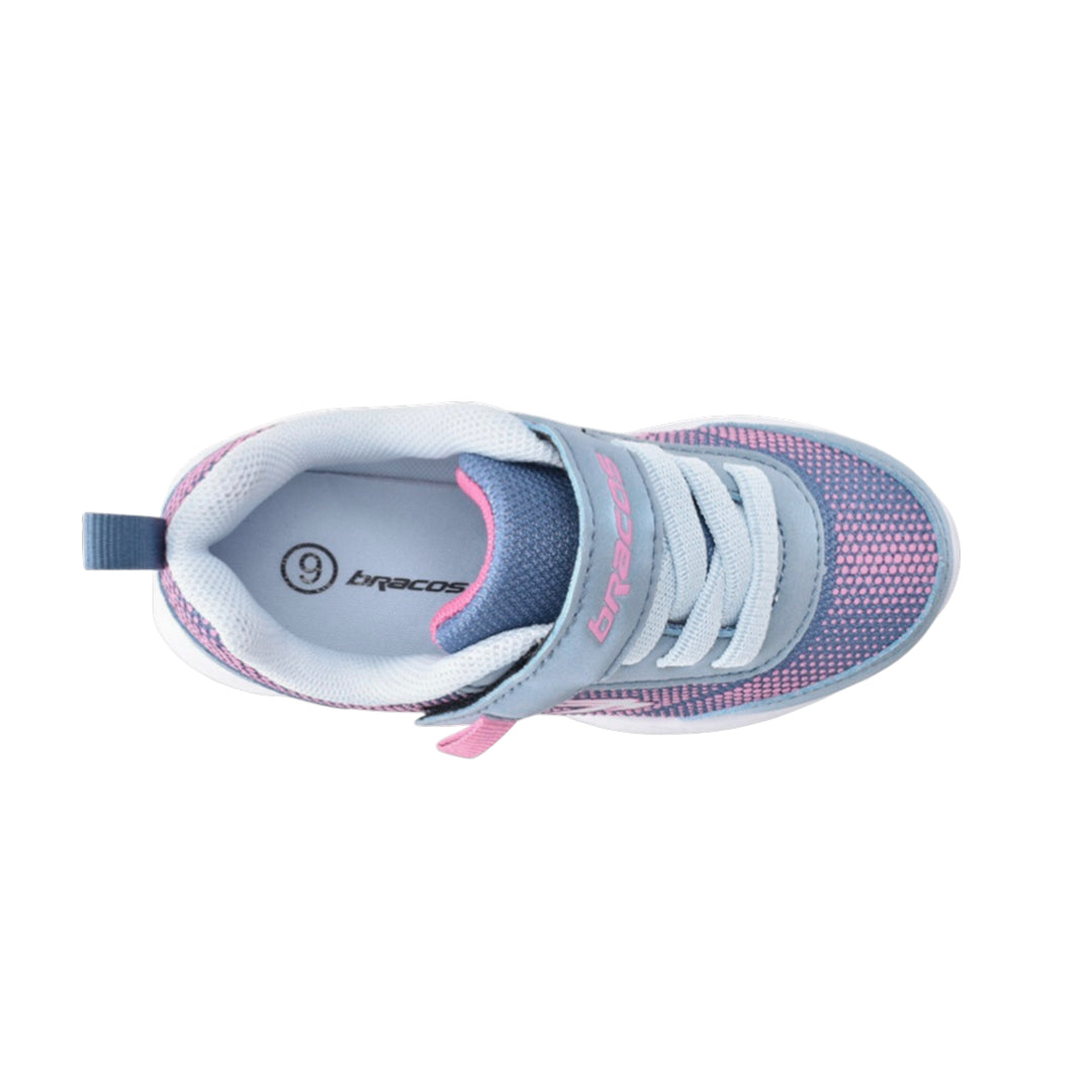 Tennis Ariana para infante color gris