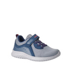 Tennis Eduardo para niño color gris y azul