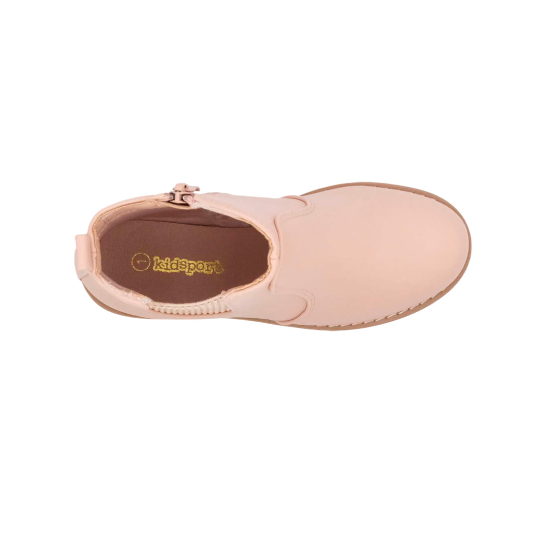 Botas Paola para niña color blush