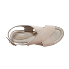Sandalias de plataforma Vianey 2 para mujer color hueso