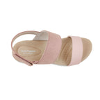 Sandalias flats Denisse 2 para mujer color nude