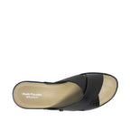 Sandalias flats Shasta para mujer color negro
