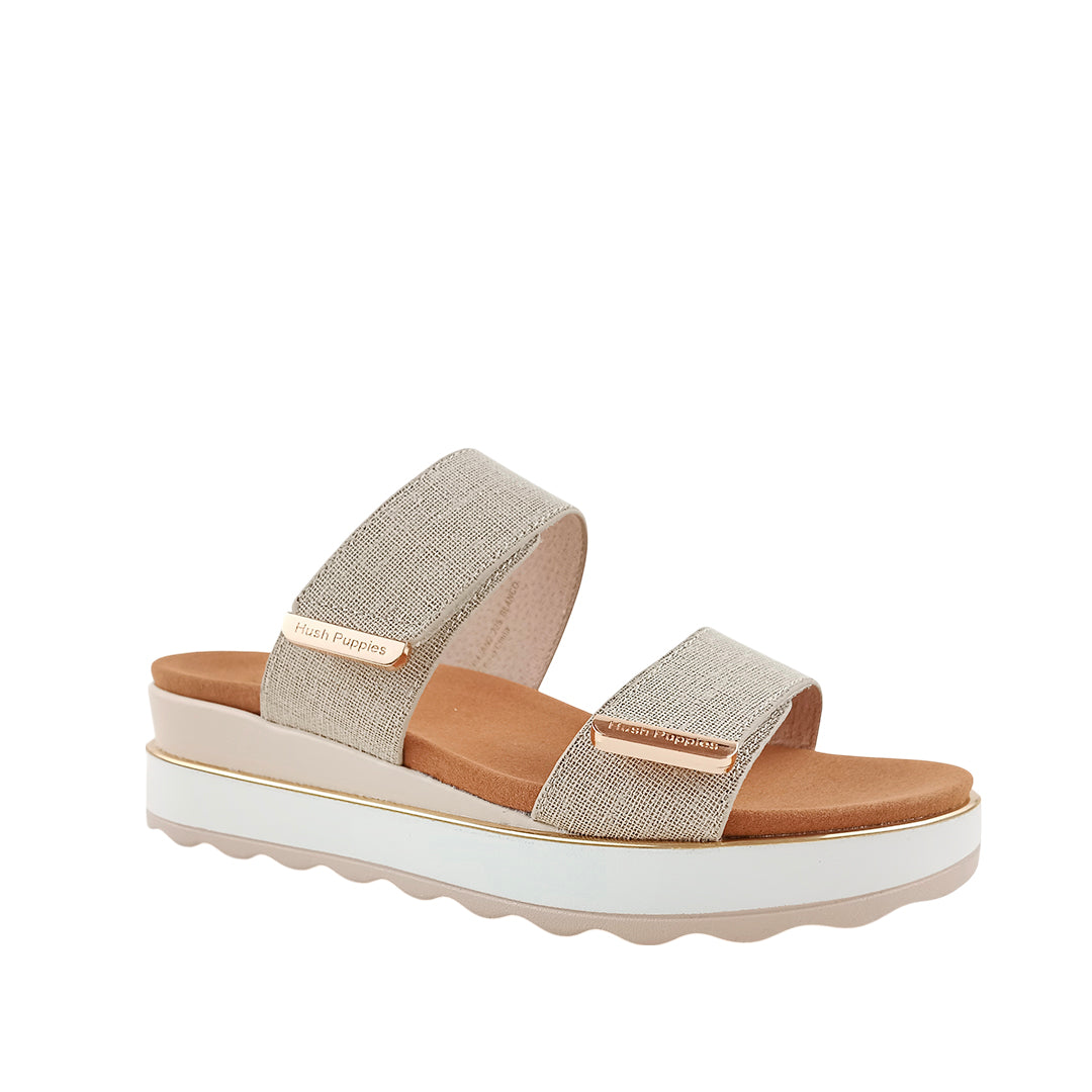 Sandalias de plataforma Gillian 2 para mujer color blanco