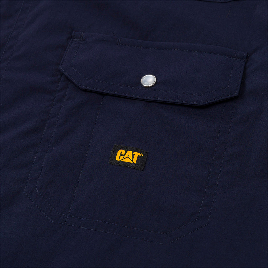Camisa Western para hombre color navy