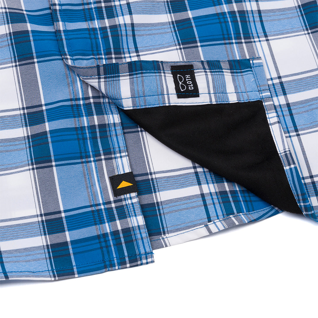 Camisa Western para hombre color azul