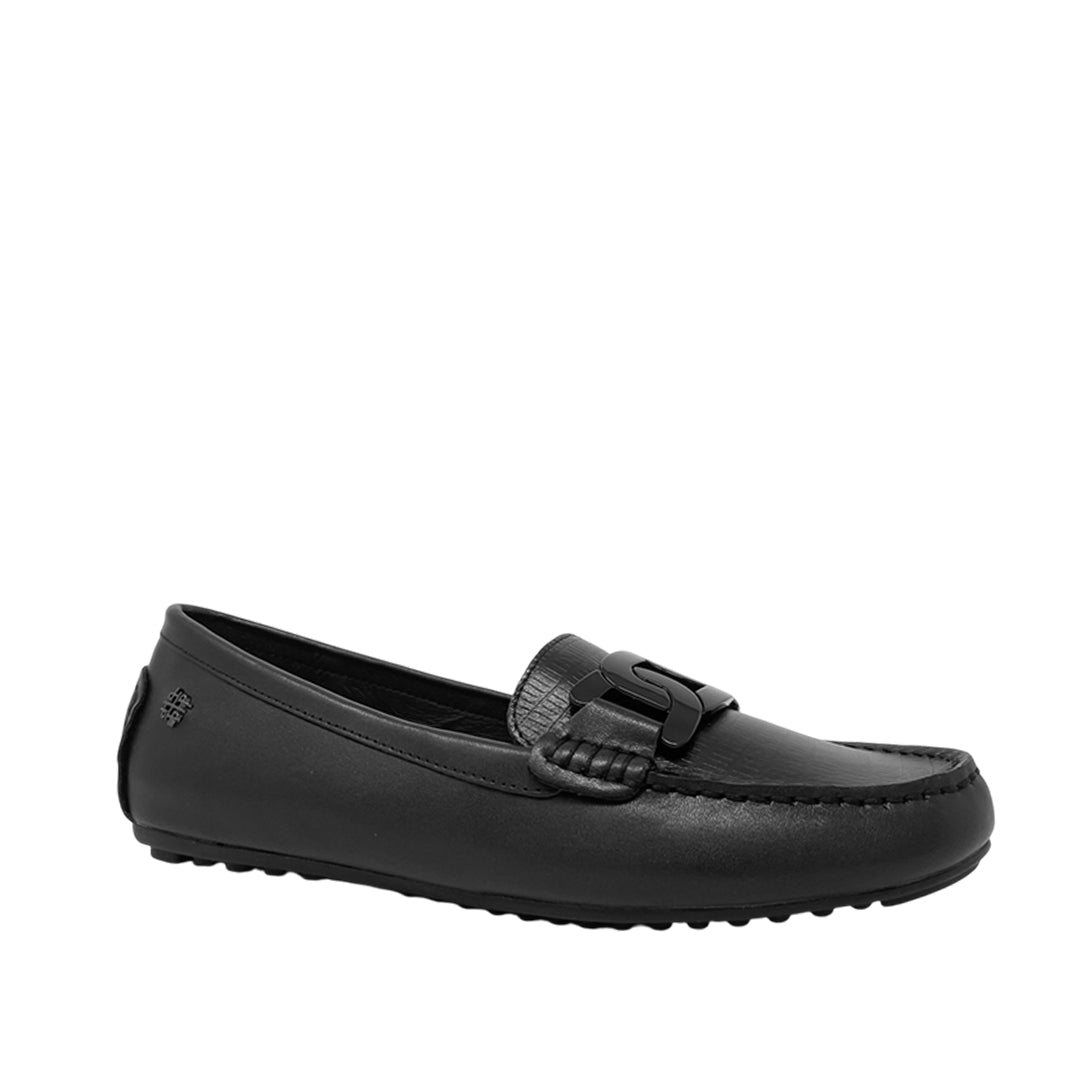 Mocasines Lorry para mujer color negro