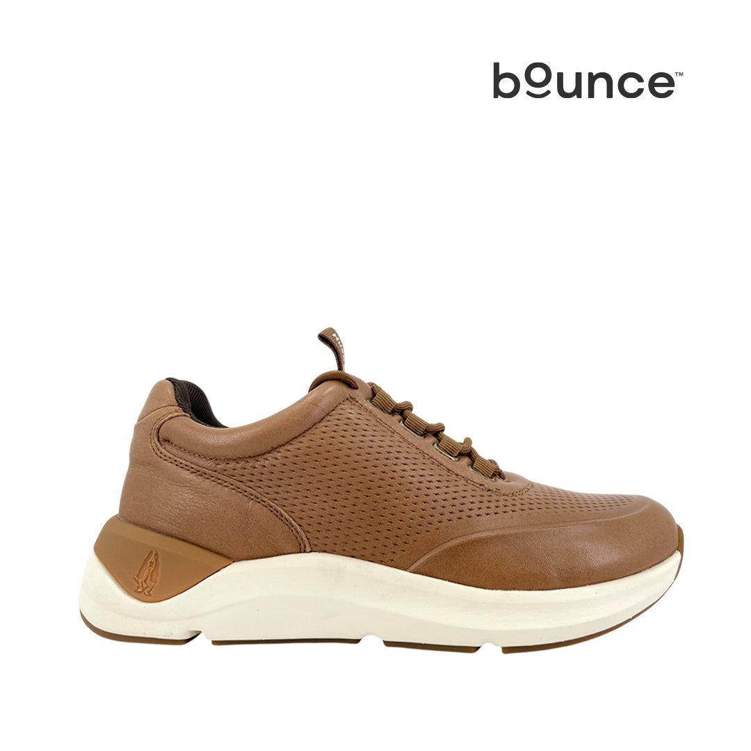 Tennis Warren Brogue para hombre color tan