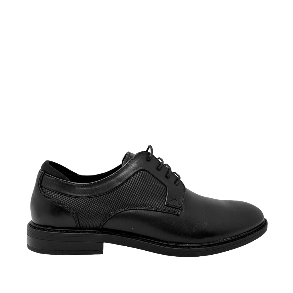 Derby shoes Salem para hombre color negro
