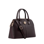 Cartera satchel Vana para mujer color café