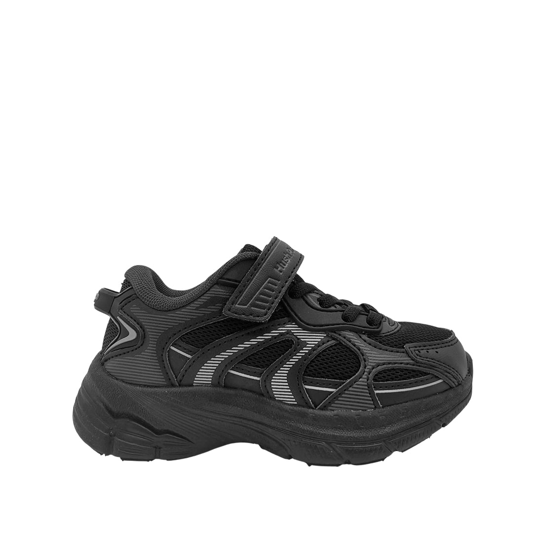 Tennis escolares Seth para niño color negro