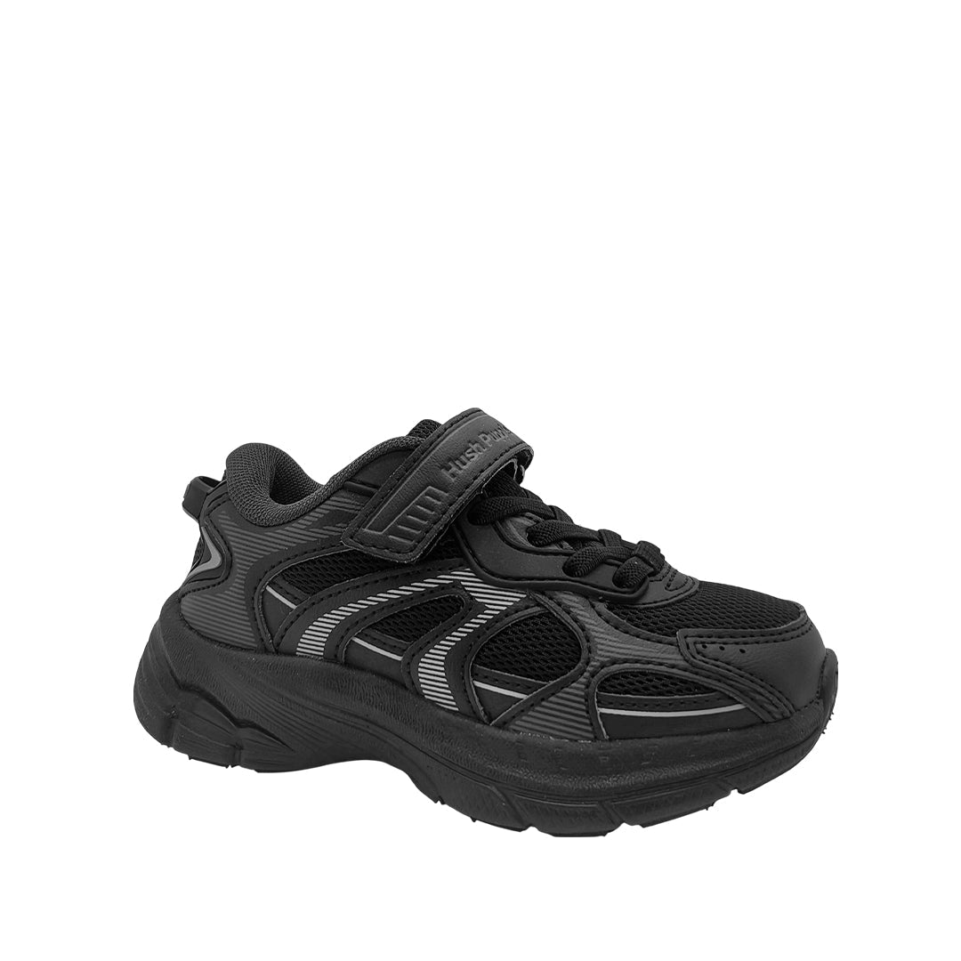 Tennis escolares Seth para niño color negro