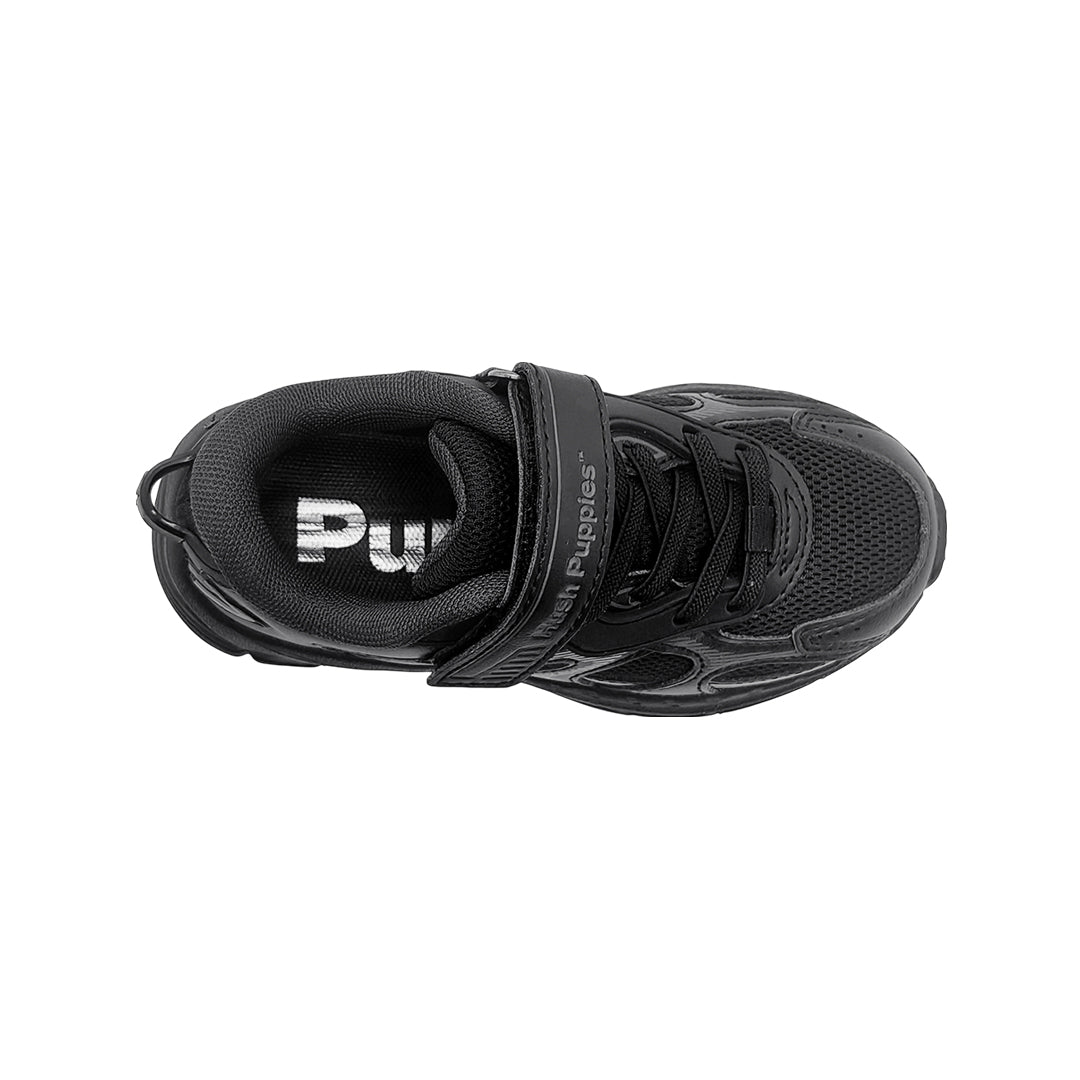 Tennis escolares Seth para niño color negro