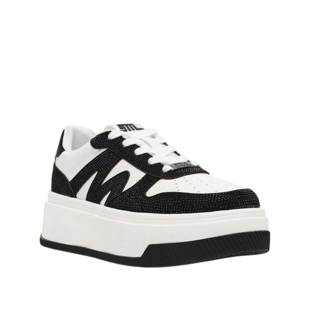 Sneakers Dynamo-R para mujer color negro y blanco