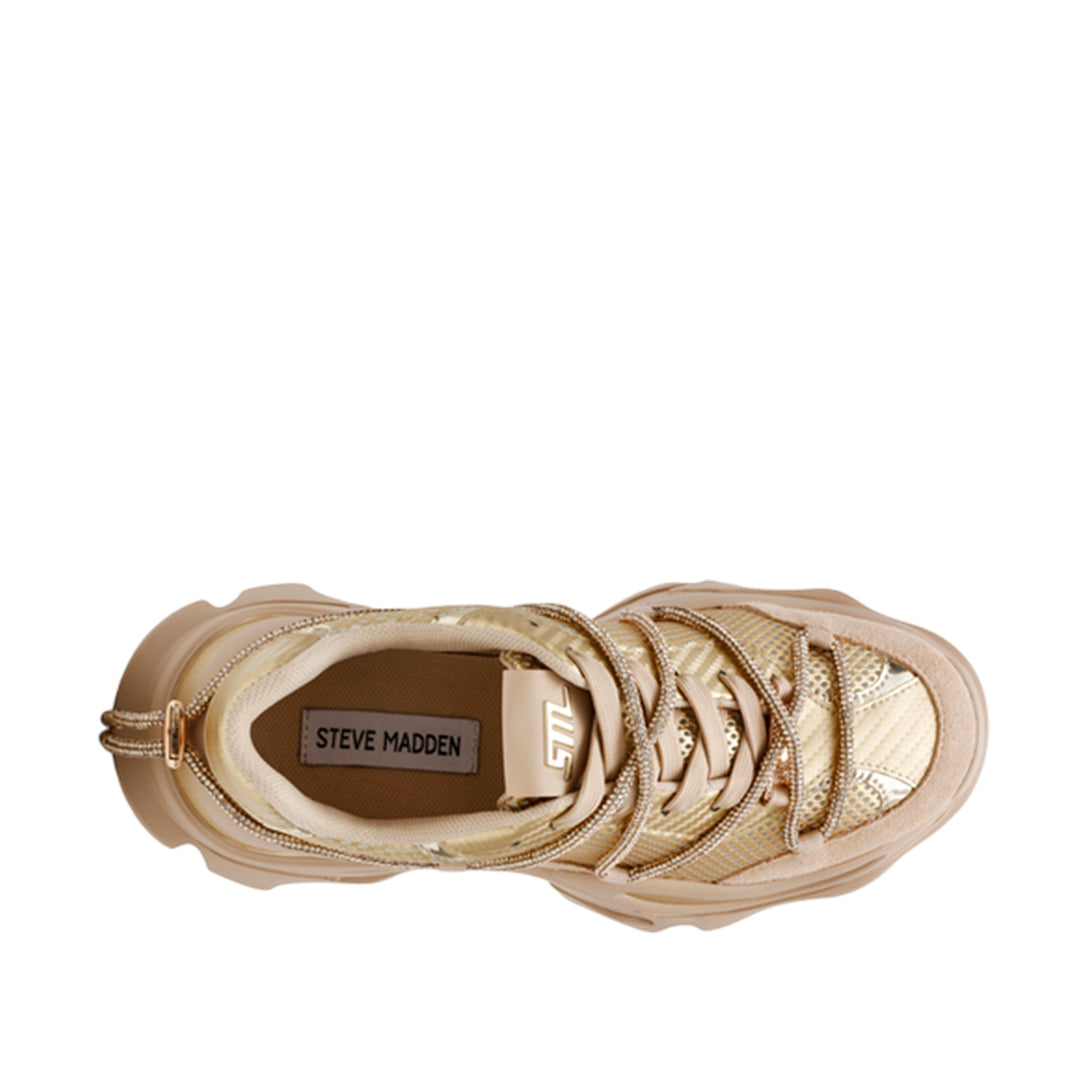 Tennis Z Nation para mujer color dorado