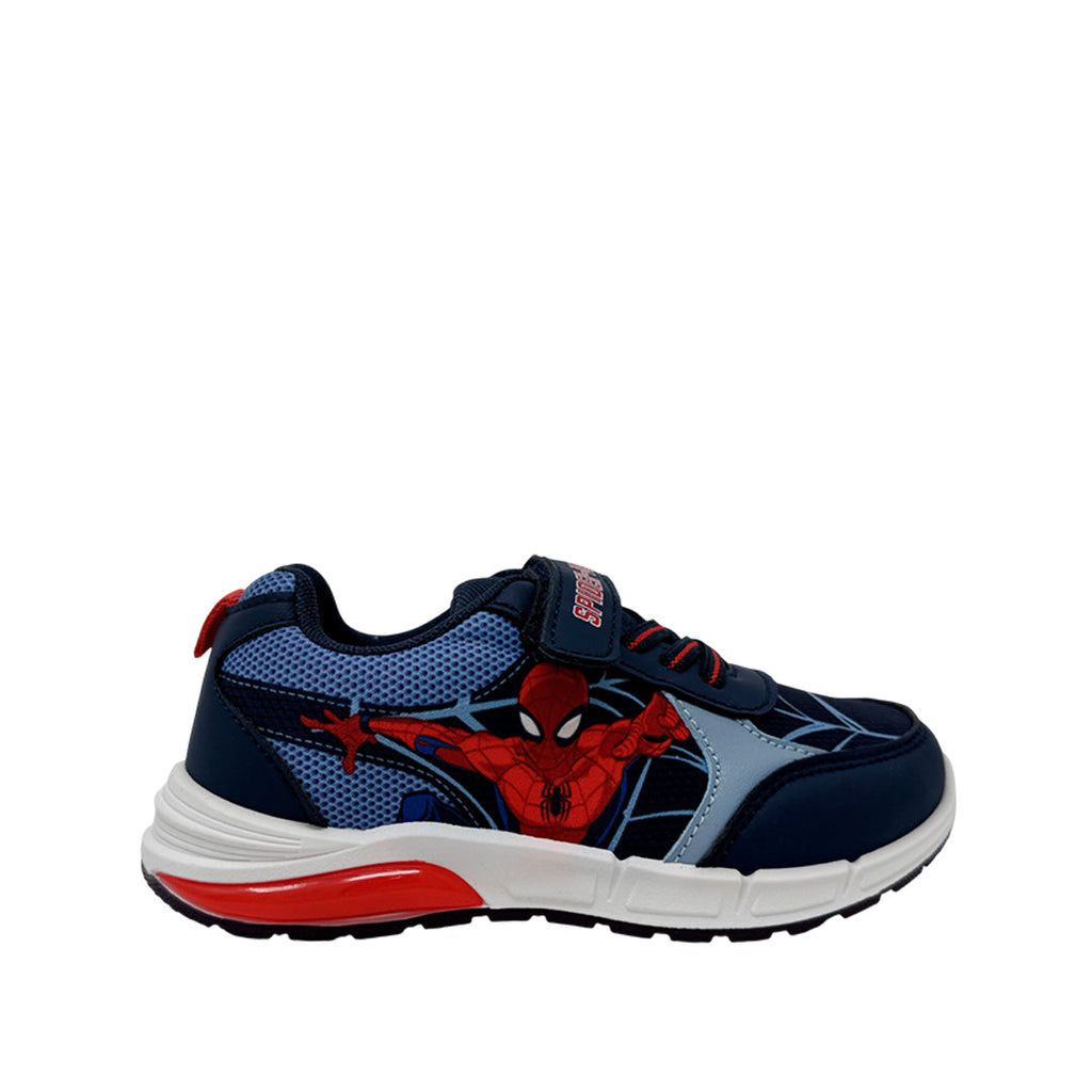 Tennis Spider para niño color azul y rojo