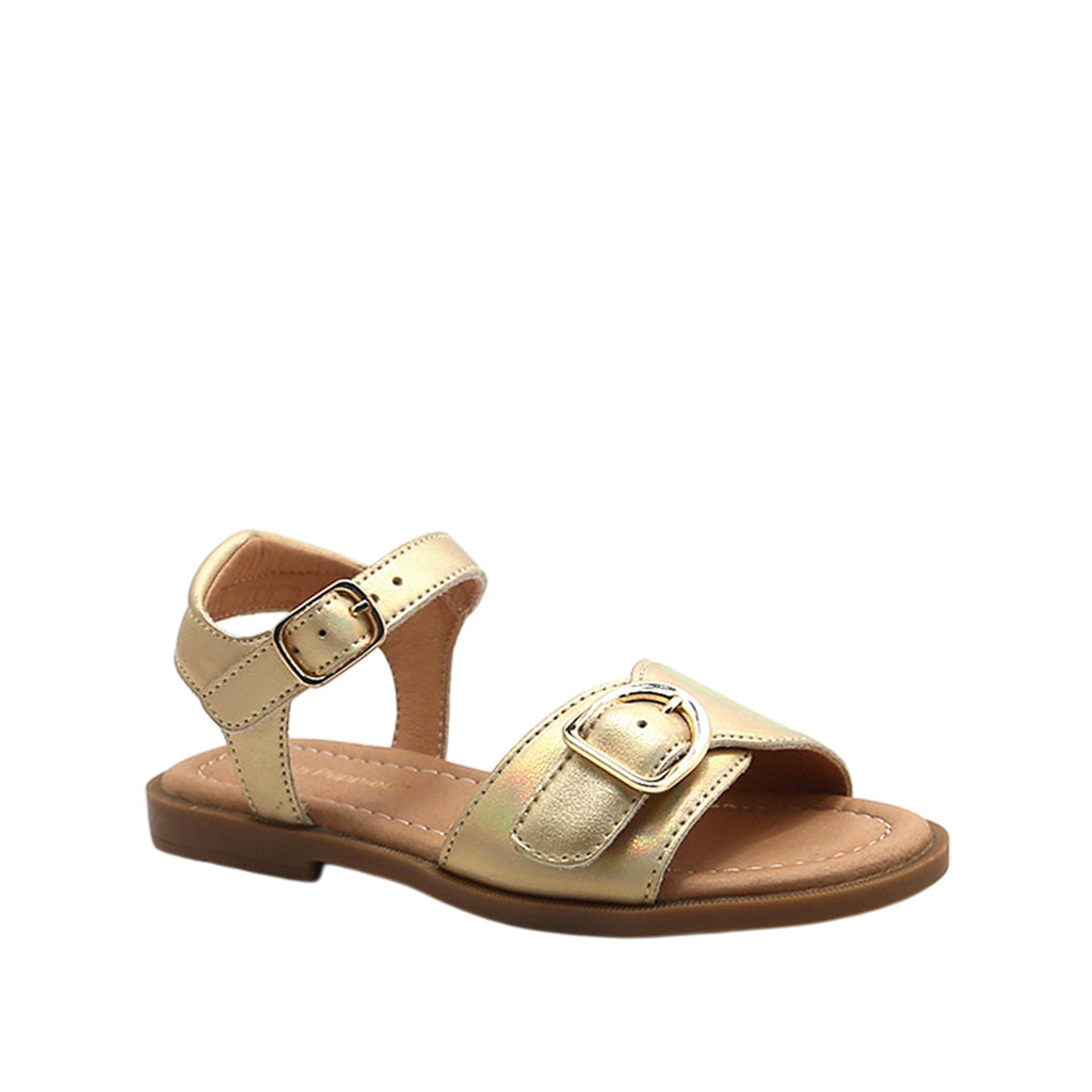 Sandalias Lucerna para niña color dorado