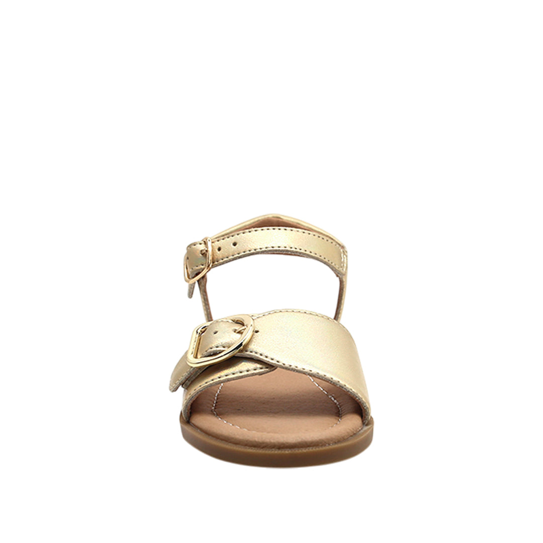Sandalias Lucerna para niña color dorado