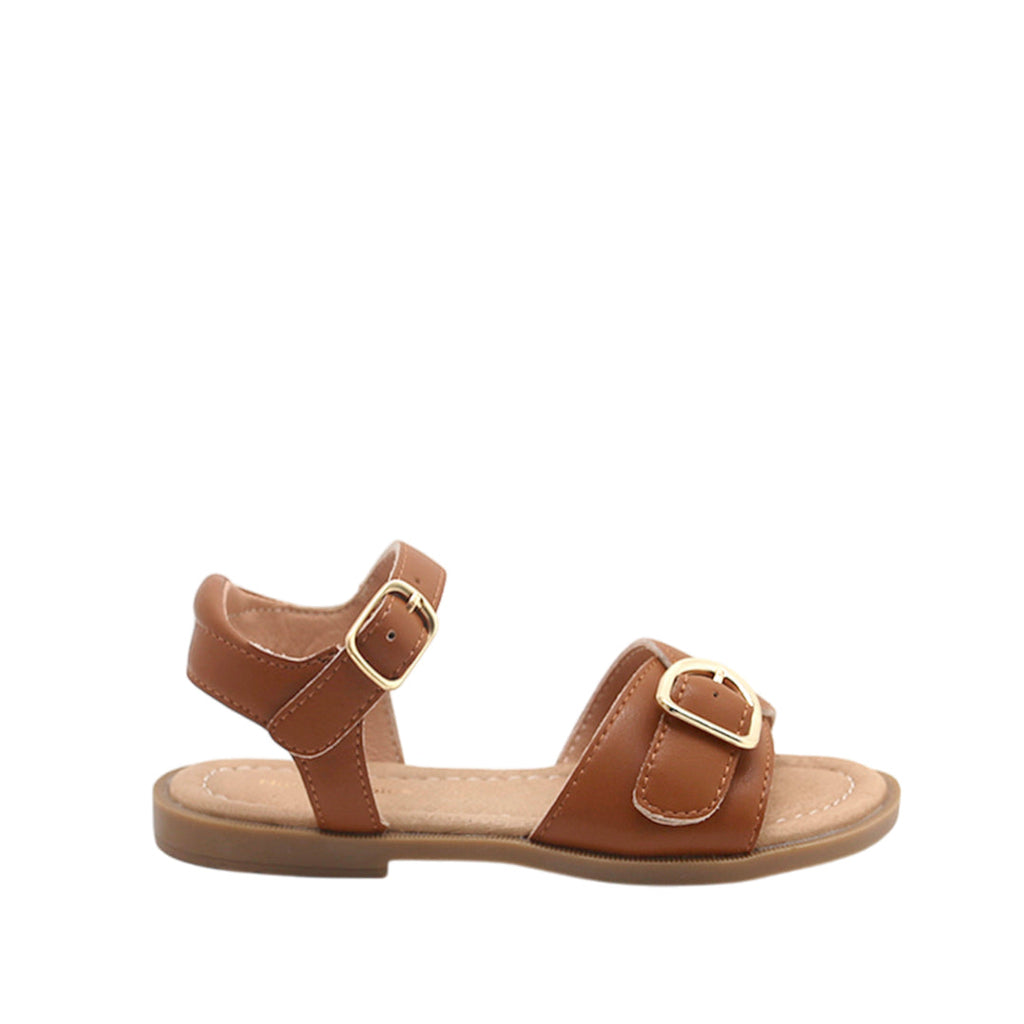 Sandalias Lucerna para niña color tan