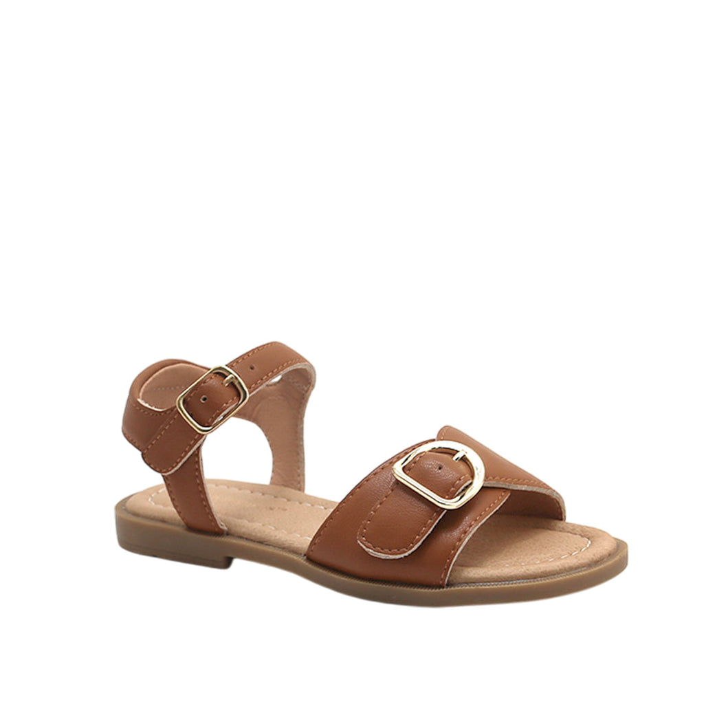 Sandalias Lucerna para niña color tan