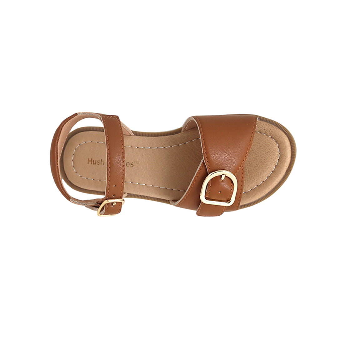 Sandalias Lucerna para niña color tan