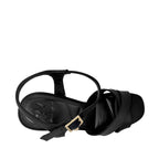 Sandalias de tacón Quilzel para mujer color negro