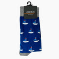 Calcetines Barco unisex color celeste