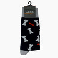 Calcetines Hueso unisex color navy