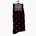 Calcetines Cangrej unisex color navy
