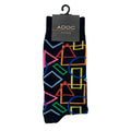 Calcetines Geometric unisex color negro