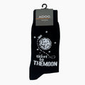 Calcetines Planet unisex color negro