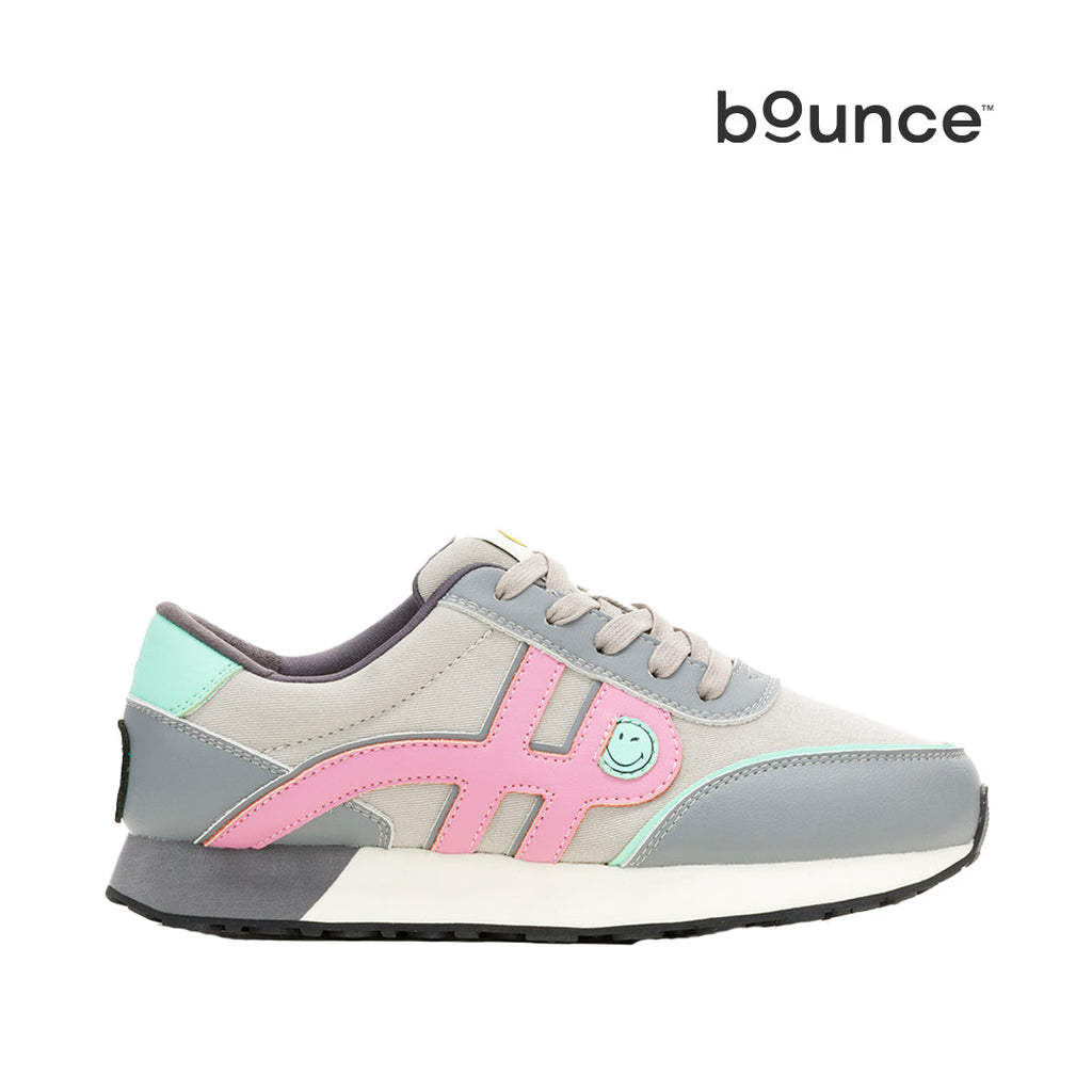 Sneakers Seventy 8 Smiley para mujer color gris