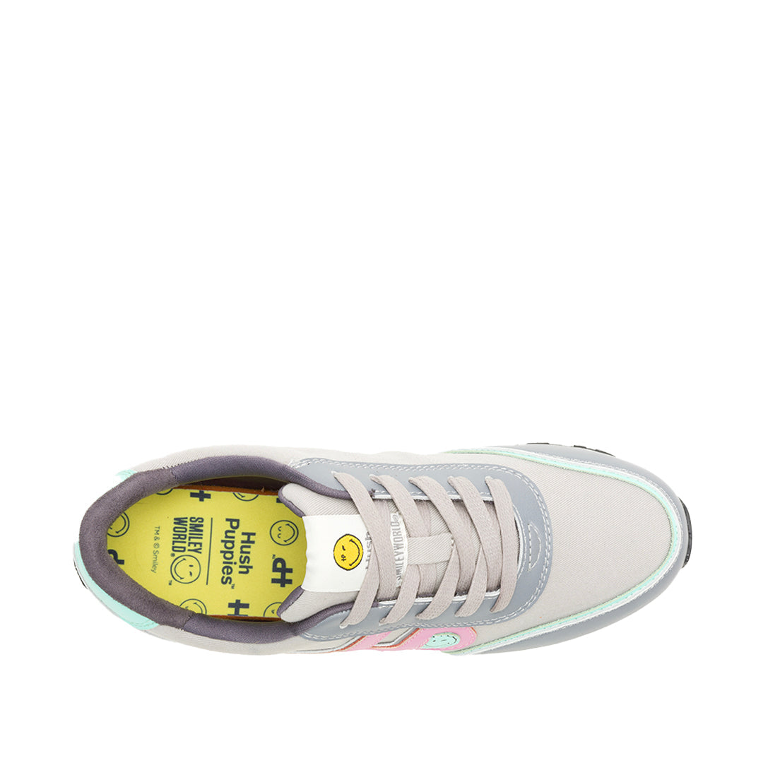 Sneakers Seventy 8 Smiley para mujer color gris